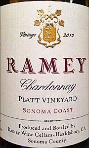 Ramey 2012 Platt Chardonnay