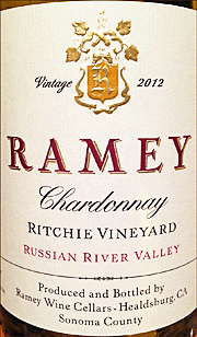 Ramey 2012 Ritchie Vineyard Chardonnay