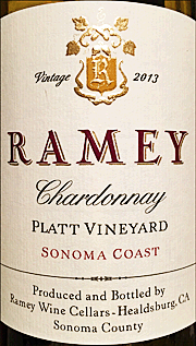 Ramey 2013 Platt Chardonnay