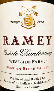 Ramey 2014 Westside Farms Chardonnay