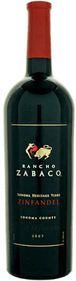 Rancho Zabaco 2007 Sonoma Heritage Vines Zinfandel