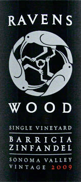 Ravenswood 2009 Barricia Zinfandel