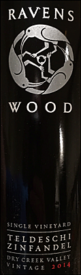 Ravenswood 2014 Teldeschi Zinfandel