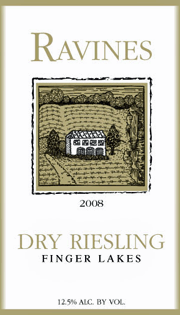 Ravines 2008 Dry Riesling
