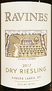 Ravines 2017 Dry Riesling