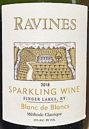 Ravines 2018 Blanc de Blancs