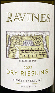 Ravines 2022 Dry Riesling