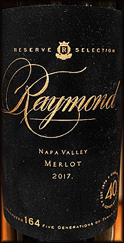 Raymond 2017 Reserve Selection Merlot