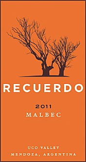 Recuerdo 2011 Malbec