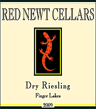 Red Newt 2009 Dry Riesling