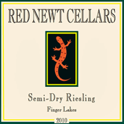 Red Newt 2010 Semi Dry Riesling