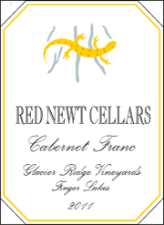 Red Newt 2011 Glacier Ridge Cabernet Franc