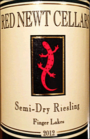 Red Newt 2012 Semi-Dry Riesling
