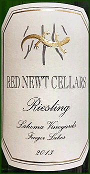Red Newt 2013 Lahoma Vineyards Riesling