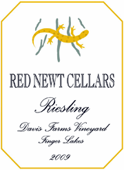 Red Newt 2009 Davis Farm Riesling