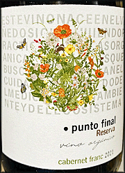 Renacer 2021 Punto Final Reserva Cabernet Franc