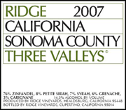 Ridge 2007 Three Valleys