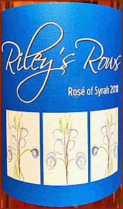 Riley's Rows 2018 Rose of Syrah