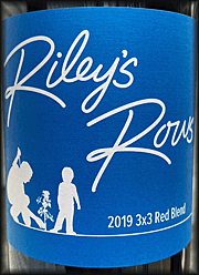 Riley's Rows 2019 3x3 Proprietary Red Wine
