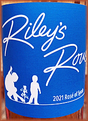 Riley's Rows 2021 Rose of Syrah