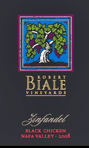 Robert Biale 2008 Black Chicken Zinfandel