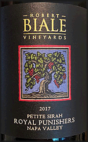 Robert Biale 2017 Royal Punishers Petite Sirah