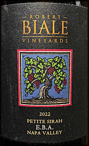 Robert Biale 2022 E.B.A Petite Sirah