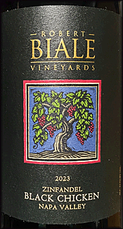 Robert Biale 2023 Black Chicken Zinfandel
