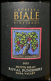 Robert Biale 2023 Royal Punishers Petite Sirah