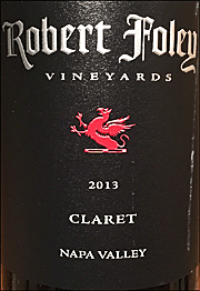 Robert Foley 2013 Claret