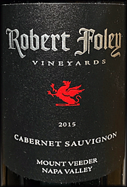 Robert Foley 2015 Mt. Veeder Cabernet Sauvignon