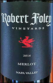 Robert Foley 2016 Merlot