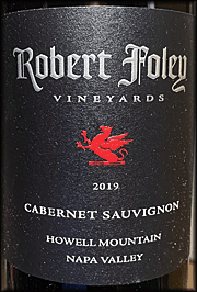 Robert Foley 2019 Howell Mountain Cabernet Sauvignon