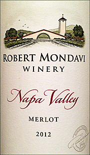 Robert Mondavi 2012 Merlot