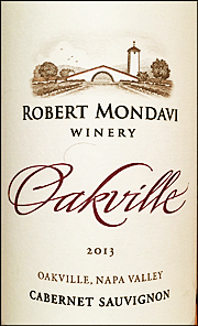 Robert Mondavi 2013 Oakville Cabernet