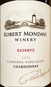 Robert Mondavi 2013 Reserve Chardonnay