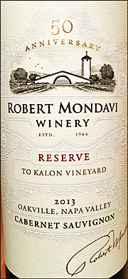 Robert Mondavi 2013 To Kalon Cabernet Sauvignon