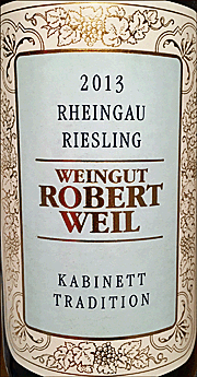 Robert Weil 2013 Kabinett Tradition Riesling