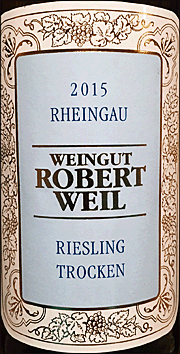 Robert Weil 2015 Trocken Riesling