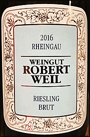 Robert Weil 2016 Sekt Brut Riesling