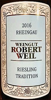 Robert Weil 2016 Tradition Riesling