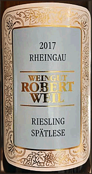 Robert Weil 2017 Spatlese Riesling