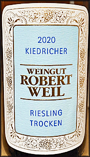 Robert Weil 2020 Kiedricher Trocken Riesling