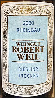 Robert Weil 2020 Trocken Riesling