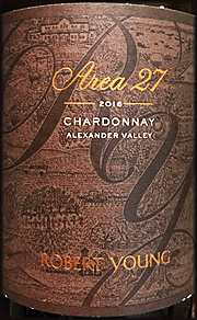 Robert Young 2016 Area 27 Chardonnay