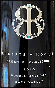Roberts + Rogers 2018 Howell Mountain Cabernet Sauvignon