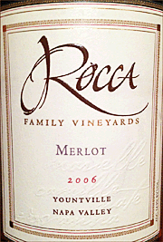 Rocca 2006 Merlot