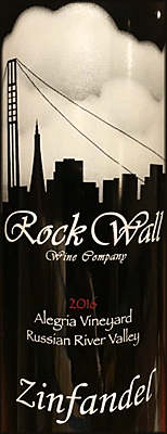 Rock Wall 2016 Alegria Zinfandel