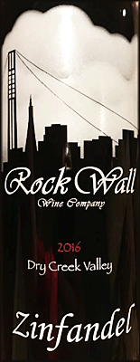 Rock Wall 2016 Dry Creek Zinfandel