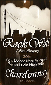 Rock Wall 2016 Vigna Monte Nero Chardonnay